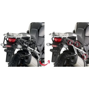 PORTAMALETAS LATERAL GIVI AD AGGANCIO RAPIDO PARA MALETAS LATERALES MONOKEY SUZUKI V-STROM 1000 2014-2019