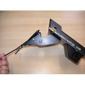 KENNZEICHENHALTER DUCATI MONSTER 696 2008-2011, MIT EINSTELLBARER NEIGUNG