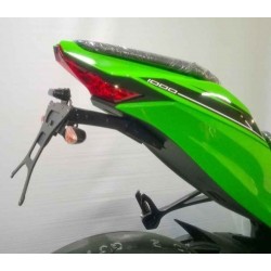 PORTAMATRÍCULA PARA KAWASAKI ZX-10R 2016-2020, CON INCLINACIÓN AJUSTABLE