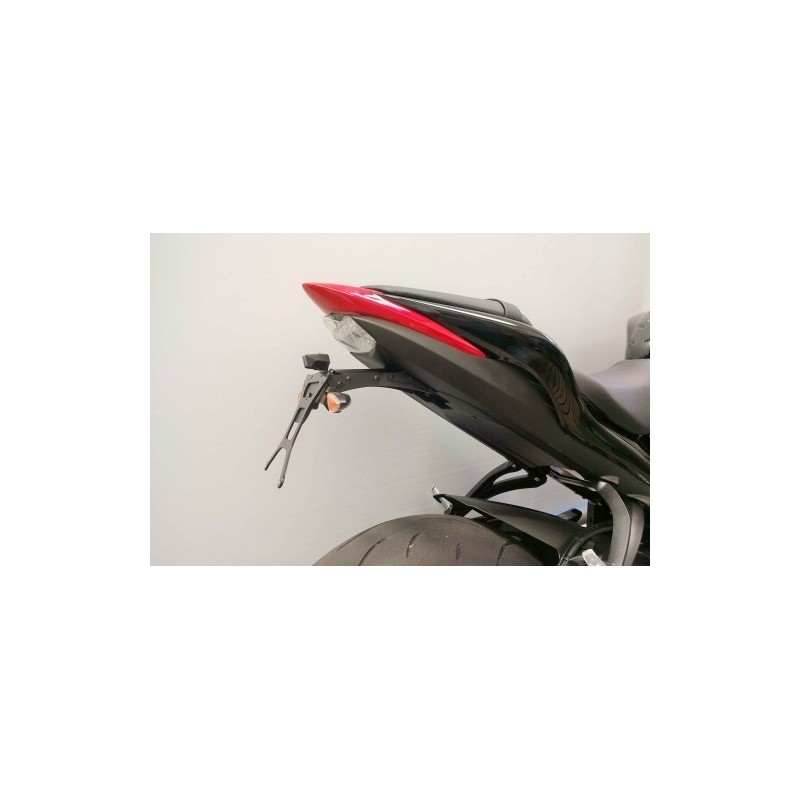 PORTAMATRÍCULA SUZUKI GSX-S 1000 2015-2020, CON INCLINACIÓN AJUSTABLE