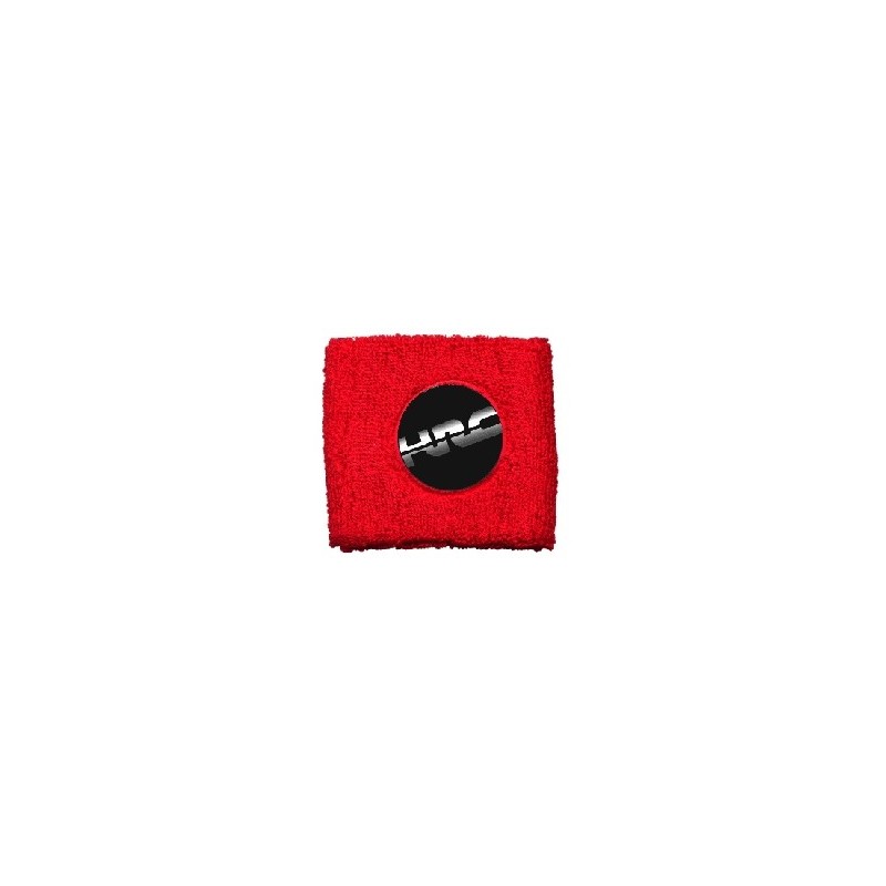 BRAKE OIL TANK PROTECTION CUFF WITH HRC EMBLEM, RED