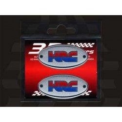 3D STICKER OVAL DECO HRC MM 56X28 (2 PCS)