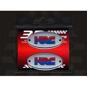 STICKER 3D OVAL DECO HRC MM 56X28 (2 ST)