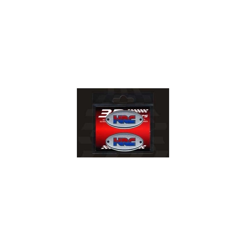 PEGATINA 3D OVALADA DECO HRC MM 56X28 2UD.