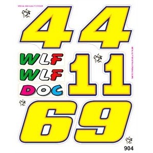 PEGATINA VR 46 CM 20X24