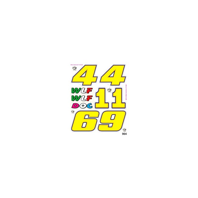 PEGATINA VR 46 CM 20X24