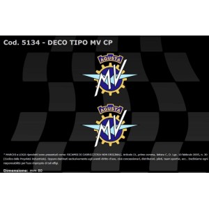 MV LOGO STICKER MM 80 (2 PCS)
