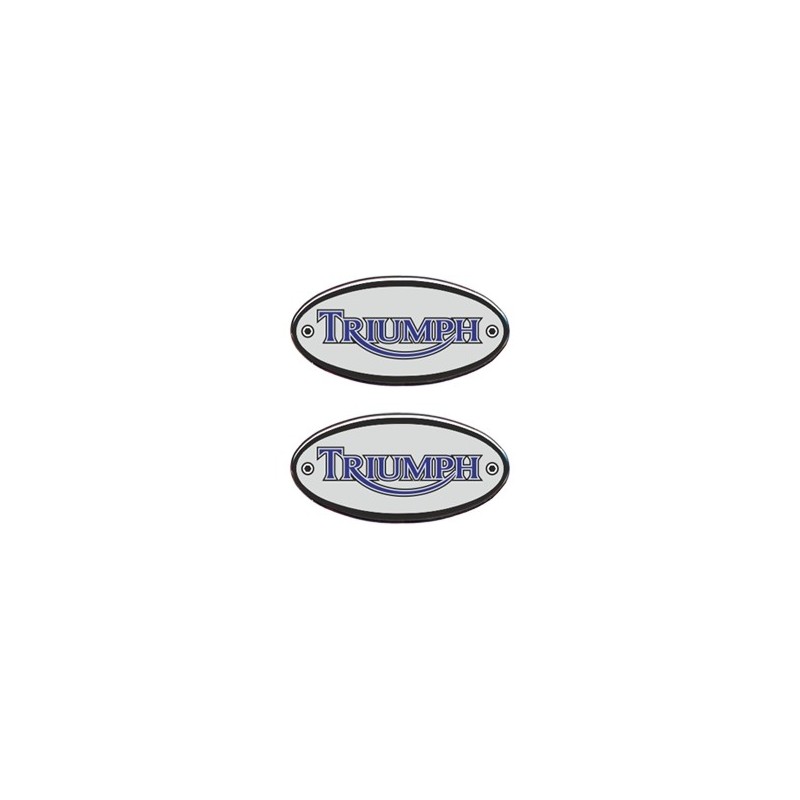 PEGATINA 3D OVAL DECO TRIUMPH 56X28 MM 2UD.