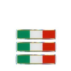 3D STICKER ITALY FLAG MM 60X10 (3 PCS)