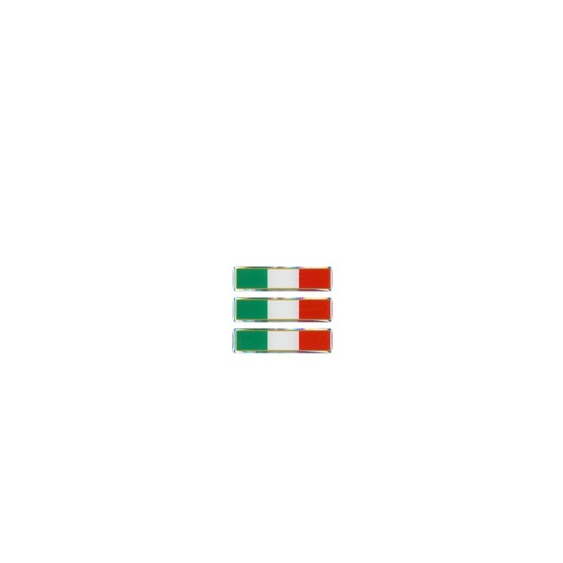 3D STICKER ITALY FLAG MM 60X10 (3 PCS)