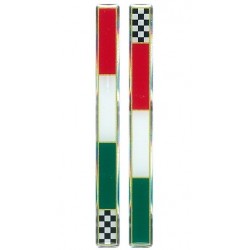 3D STICKER ITALY FLAG SLIM CHESS MM 110X10 DX-SX 2PZ