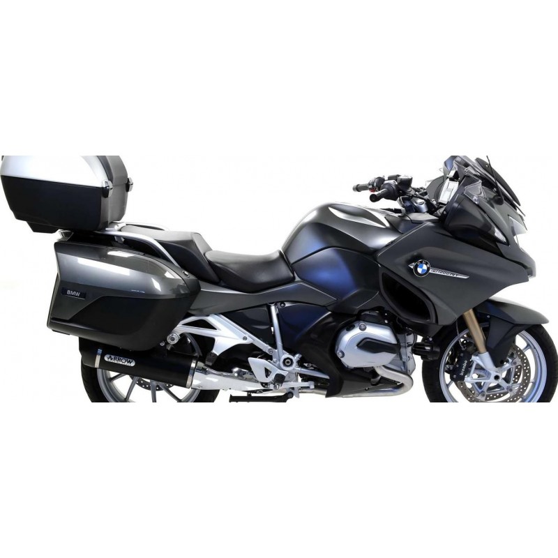 ARROW MAXI RACE-TECH EXHAUST BMW R 1200 RT 2014-2016*, DARK ALUMINUM/CARBON, APPROVED