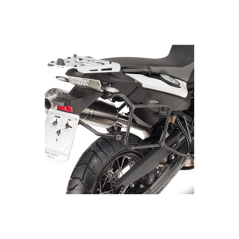 SIDE HOLDER WITH QUICK GIVI ATTACHMENT FOR SIDE CASES MONOKEY BMW F 650 GS 2008-2012