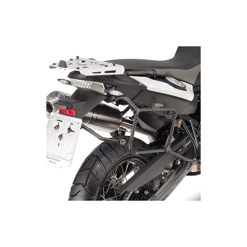 PORTAMALETAS LATERAL GIVI DE FIJACION RAPIDA PARA ARA MALETAS LATERALES MONOKEY BMW F 800 GS 2008-2017