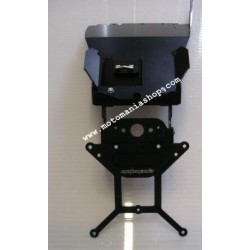PORTATARGA HONDA HORNET 600 2007-2010, CON SOTTOCODONE, CON INCLINAZIONE REGOLABILE