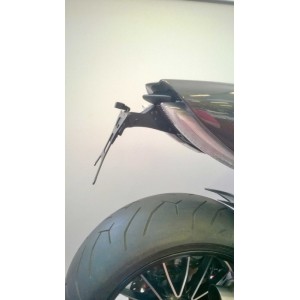 PORTATARGA DUCATI DIAVEL 1200 2011-2018, CON INCLINAZIONE REGOLABILE