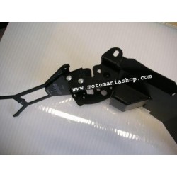 LICENSE PLATE SUPPORT WITH UNDERTAIL FOR HONDA HORNET 600 2007-2010, WITH ADJUSTABLE INCLINATION