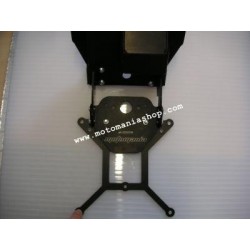 PORTATARGA HONDA HORNET 600 2007-2010, CON SOTTOCODONE, CON INCLINAZIONE REGOLABILE