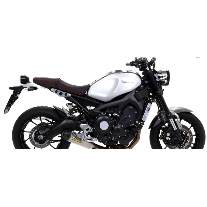 ARROW JET RACE FULL EXHAUST SYSTEM YAMAHA XSR 900 2016-2020, TITANIUM/CARBON, DEKAT