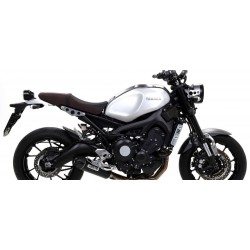 IMPIANTO DI SCARICO COMPLETO ARROW JET RACE YAMAHA XSR 900 2016-2020, ACCIAIO DARK/CARBONIO, DEKAT 