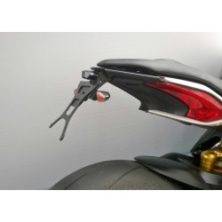 PORTATARGA MV AGUSTA DRAGSTER 800 2014-2018, CON INCLINAZIONE REGOLABILE