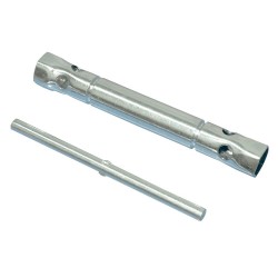 SOCKET WRENCH FOR SPARK PLUGS 10MM AND 12MM LENGTH 15 CM