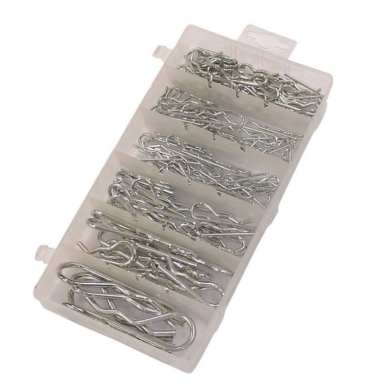 R-CLIPS SAFETY PAIRS VARIOUS SIZES 150 PIECES