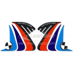 3D STICKERS SEITENSCHUTZ FÜR JUBILÄUMTANK BMW R 1200 GS 2013-2016