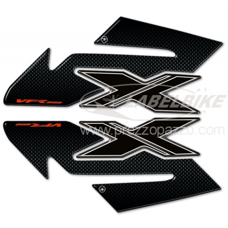 PEGATINAS 3D PROTECTORES LATERALES DEPOSITO HONDA CROSSRUNNER 800 2015-2020
