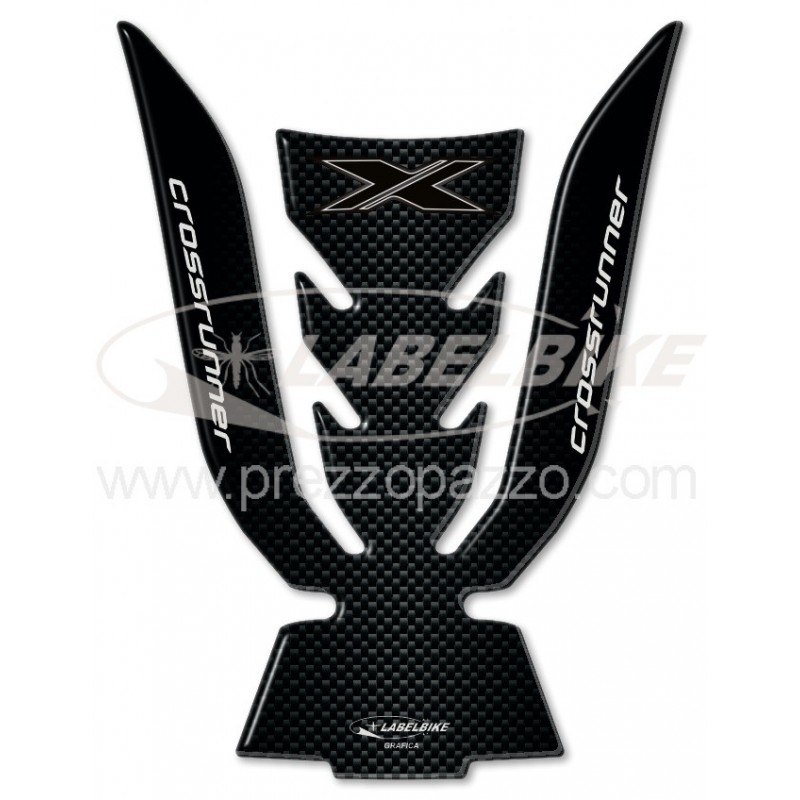 PROTECCIÓN DE TANQUE DE ADHESIVOS 3D HONDA CROSSRUNNER 800