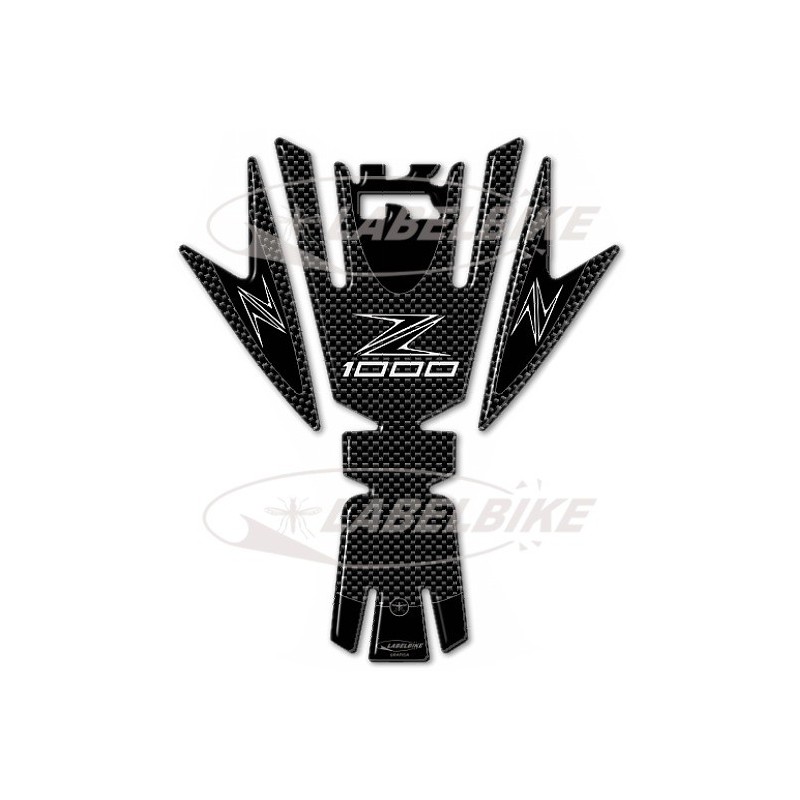 ADESIVO 3D PROTEZIONE SERBATOIO KAWASAKI Z 1000 2010-2013