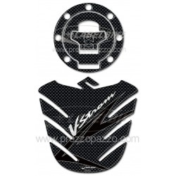 3D STICKERS TANK PROTECTION AND TANK CAP SUZUKI V-STROM 2002-2011