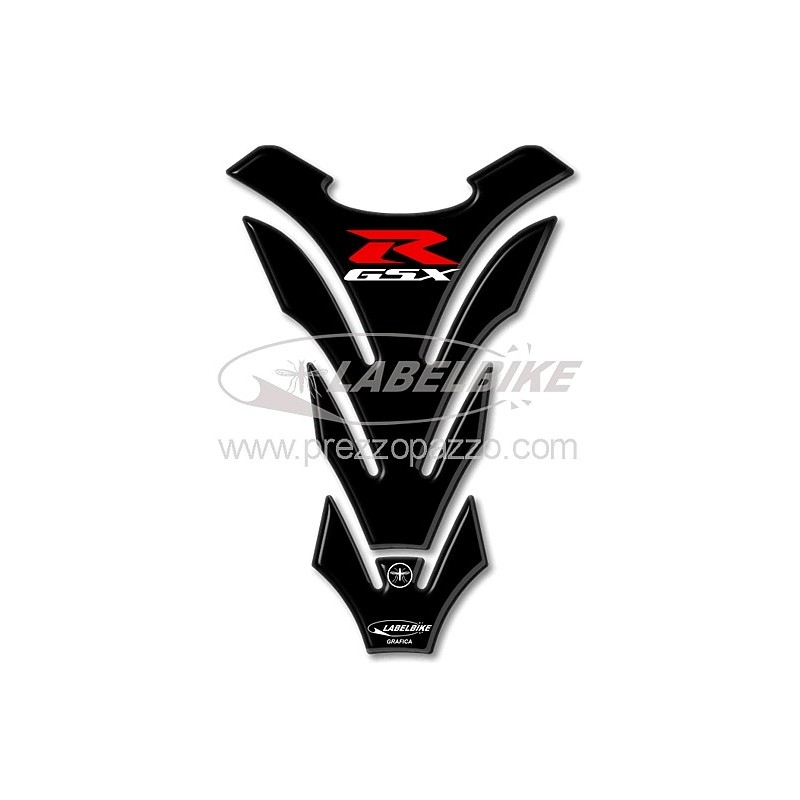 ADESIVO 3D PROTEZIONE SERBATOIO SUZUKI GSX-R NERO