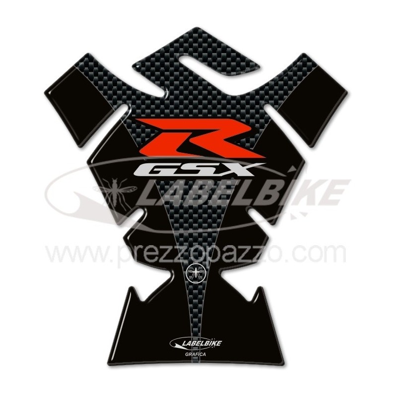 PROTECCIÓN DE TANQUE DE ADHESIVOS 3D SUZUKI GSX-R 1000 2009-2016
