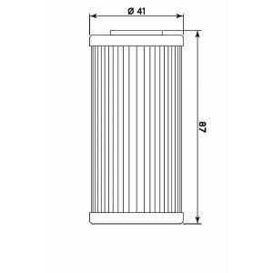 MEIWA 611 ÖLFILTER HUSQVARNA TC/TE 449 2011, TE 511 2011