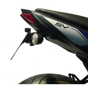 PORTATARGA SUZUKI SV 650 2016-2020, CON INCLINAZIONE REGOLABILE