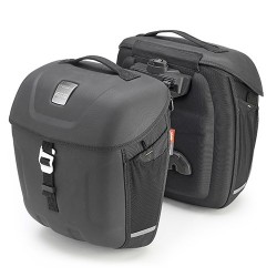 PAIR OF GIVI THERMOFORMED MULTILOCK SIDE BAGS, 18 LITERS