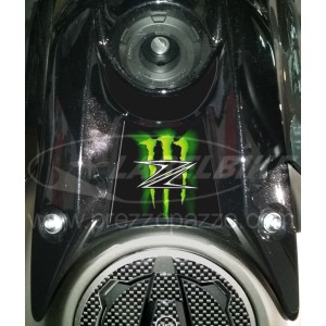 PEGATINAS 3D PROTECCIONES LATERALES, DEPOSITO, TAPA, LLAVE KAWASAKI Z 650