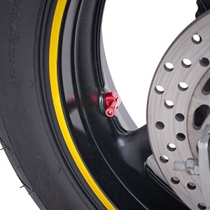 PAR DE VÁLVULAS NEUMÁTICAS DE ALUMINIO A 90 ° PUIG DIAM. 11,3 MM PARA LLANTAS HECHAS EN JAPÓN