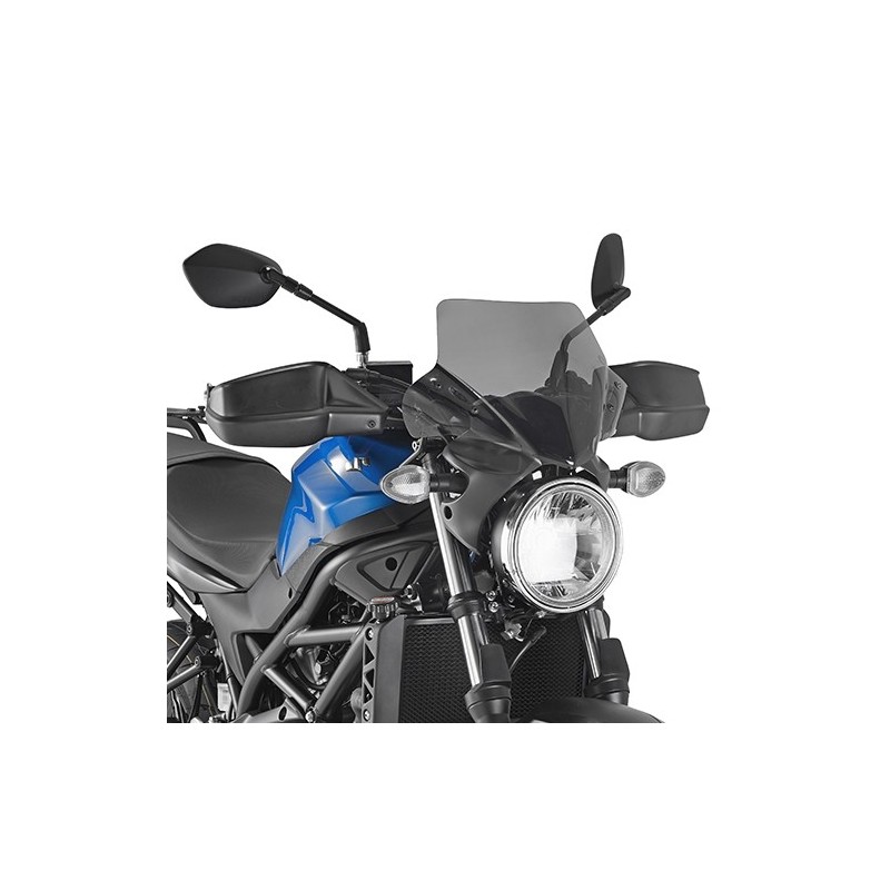 WINDSHIELD GIVI SUZUKI SV 650 2016-2020, SMOKED