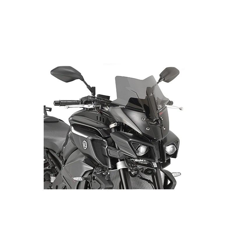SPORT GIVI WINDSHIELD YAMAHA MT-10 2016-2020, SMOKED