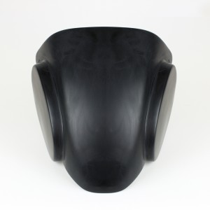CUBRE ASIENTO UNIVERSAL CAFE RACER CON PLACA NUMERO