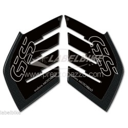 3D STICKERS TANK SEITENSCHUTZ BMW R 1200 GS ADVENTURE 2006-2013 CARBON