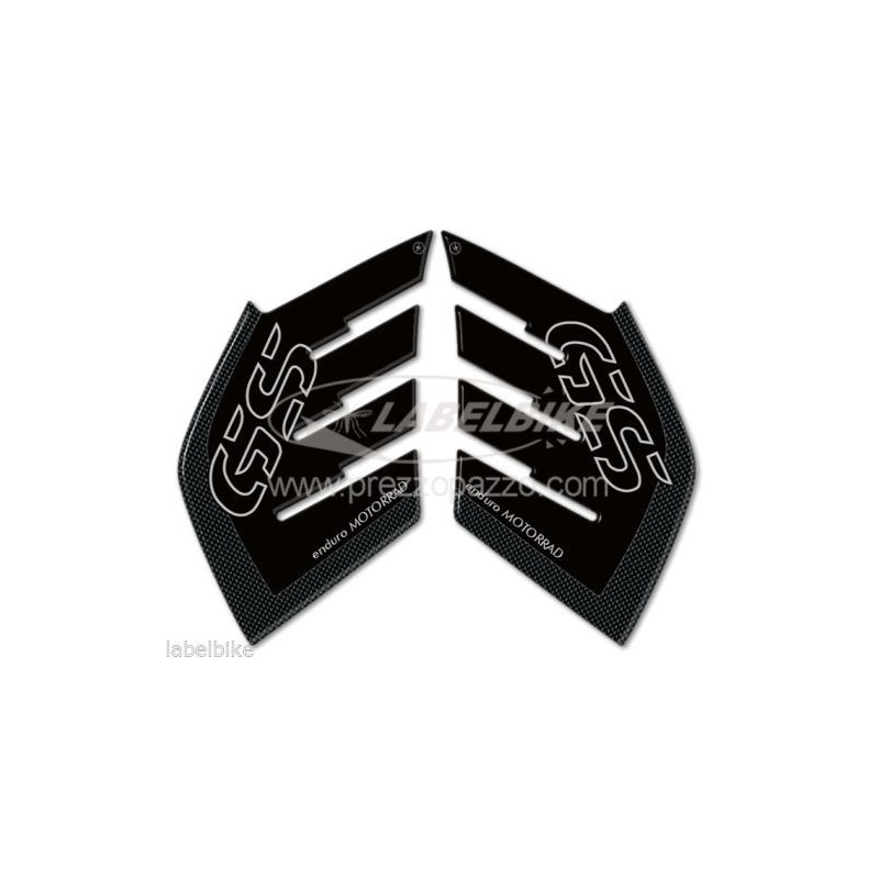 PEGATINAS 3D PROTECTORES LATERALES DEPOSITO BMW R 1200 GS ADVENTURE 2006-2013 CARBON