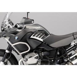 3D STICKERS TANK SIDE PROTECTIONS BMW R 1200 GS ADVENTURE 2006-2013 CARBON