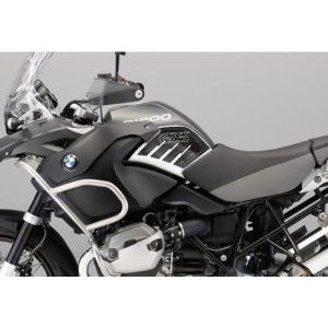 PEGATINAS 3D PROTECTORES LATERALES DEPOSITO BMW R 1200 GS ADVENTURE 2006-2013 CARBON