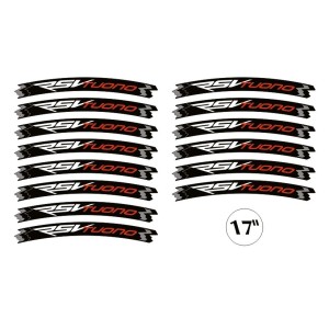 KLEBKANTEN-KIT FÜR RADFELGEN APRILIA RSV TUONO 17 "RED ITALIAN FLAG