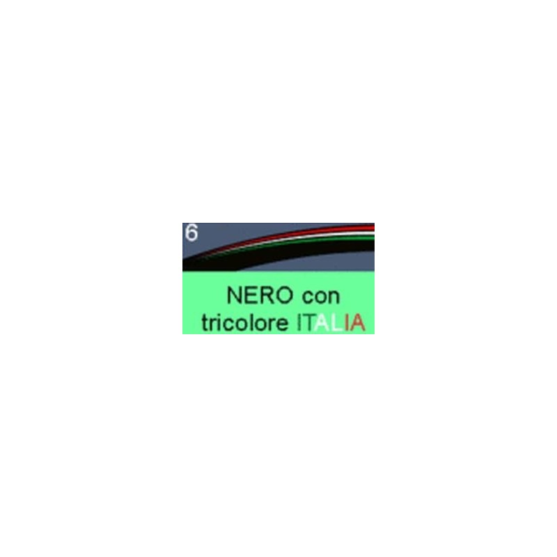 KIT KLEBKANTEN FÜR RADFELGEN HONDA INTEGRA 700/750 17 "SCHWARZE ITALIENISCHE FLAGGE
