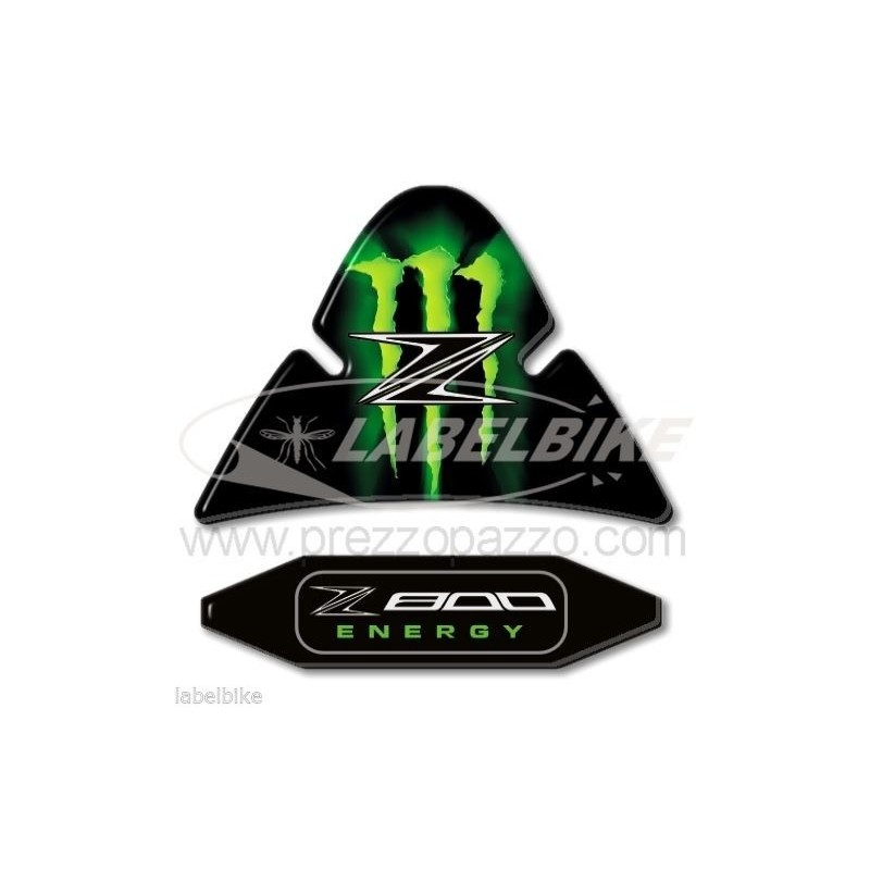 PEGATINAS 3D PROTECTORES DE BLOQUEO DE LLAVE, ELEVADOR DE MANILLAR KAWASAKI Z 800