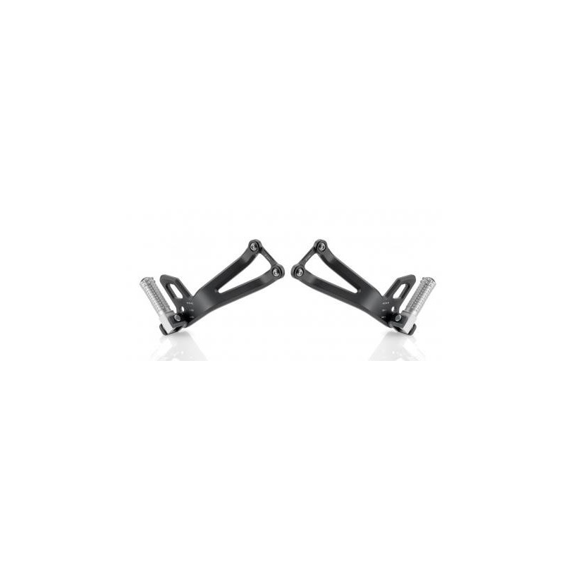KIT SOPORTE ESTRIBERAS PASAJERO RIZOMA YAMAHA MT-09 2013-2020, TRACER 900 2015-2017